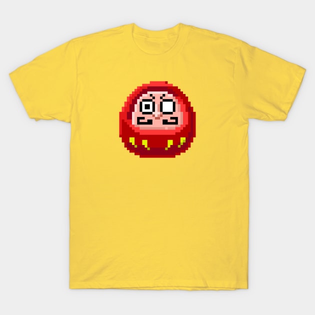 8 Bit Daruma T-Shirt by EvilTees